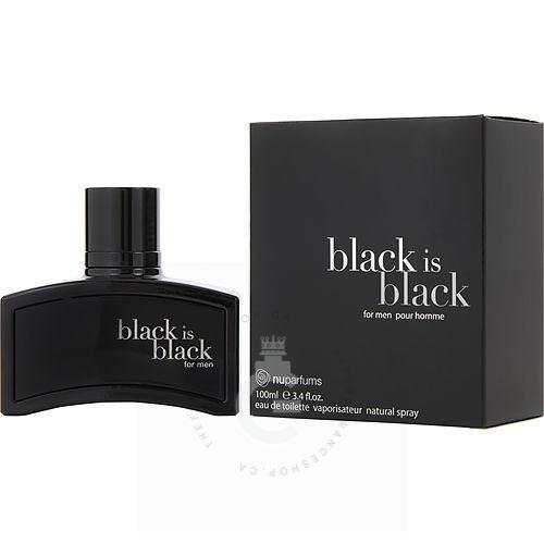 Nuparfums Black Is Black Modern Oud For Men EDT 100ml Black Is Black